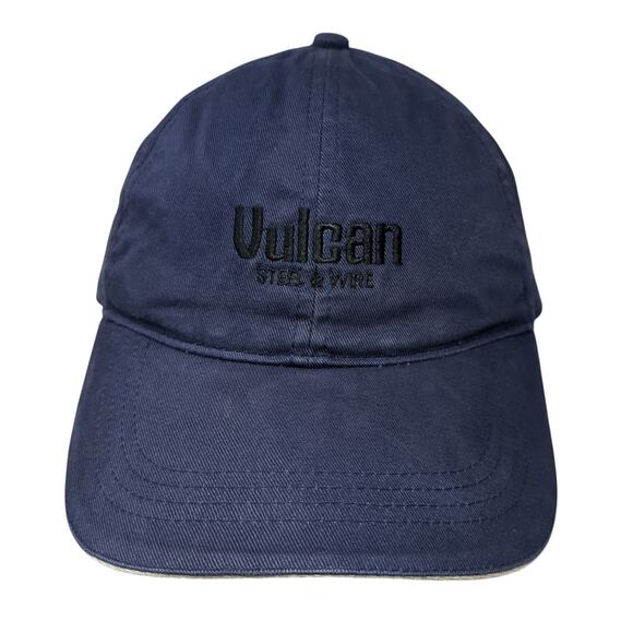 Vulcan Steel & Wire Baseball Cap Blue One Size Adjustable Embroidered AMC - Picture 1 of 9